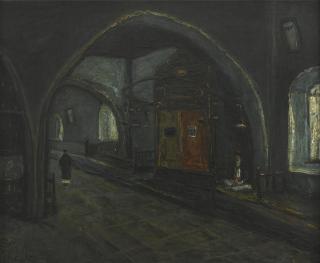 Moshe Castel - Safed Synagogue
