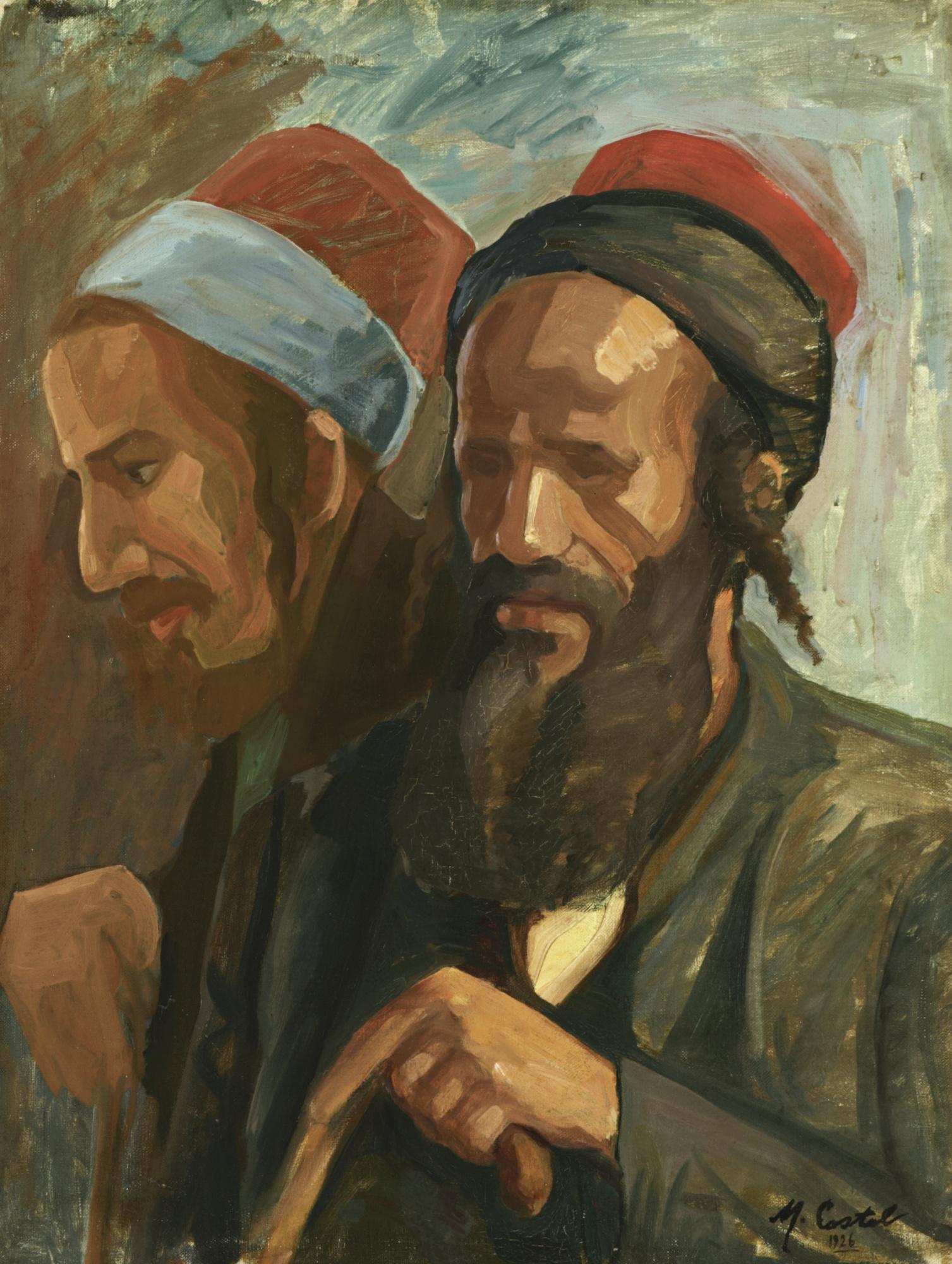 Moshe Elazar Castel - Two Jews