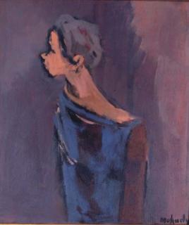 Moshe Mokady - Portrait of a boy