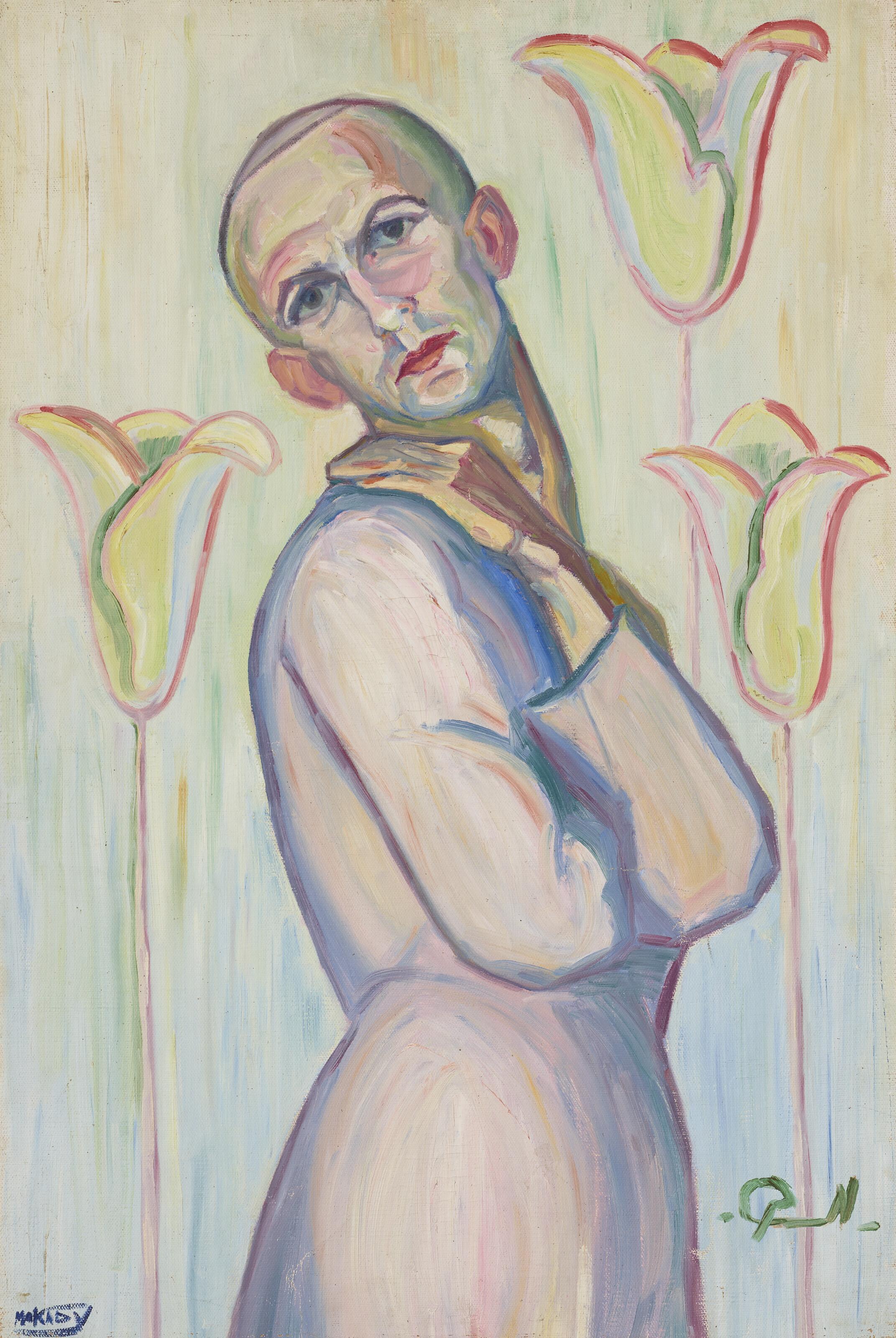 Moshe Mokady - Self Portrait