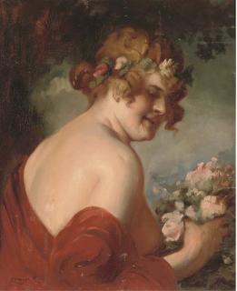 Mozart Rottmann - The goddess Flora