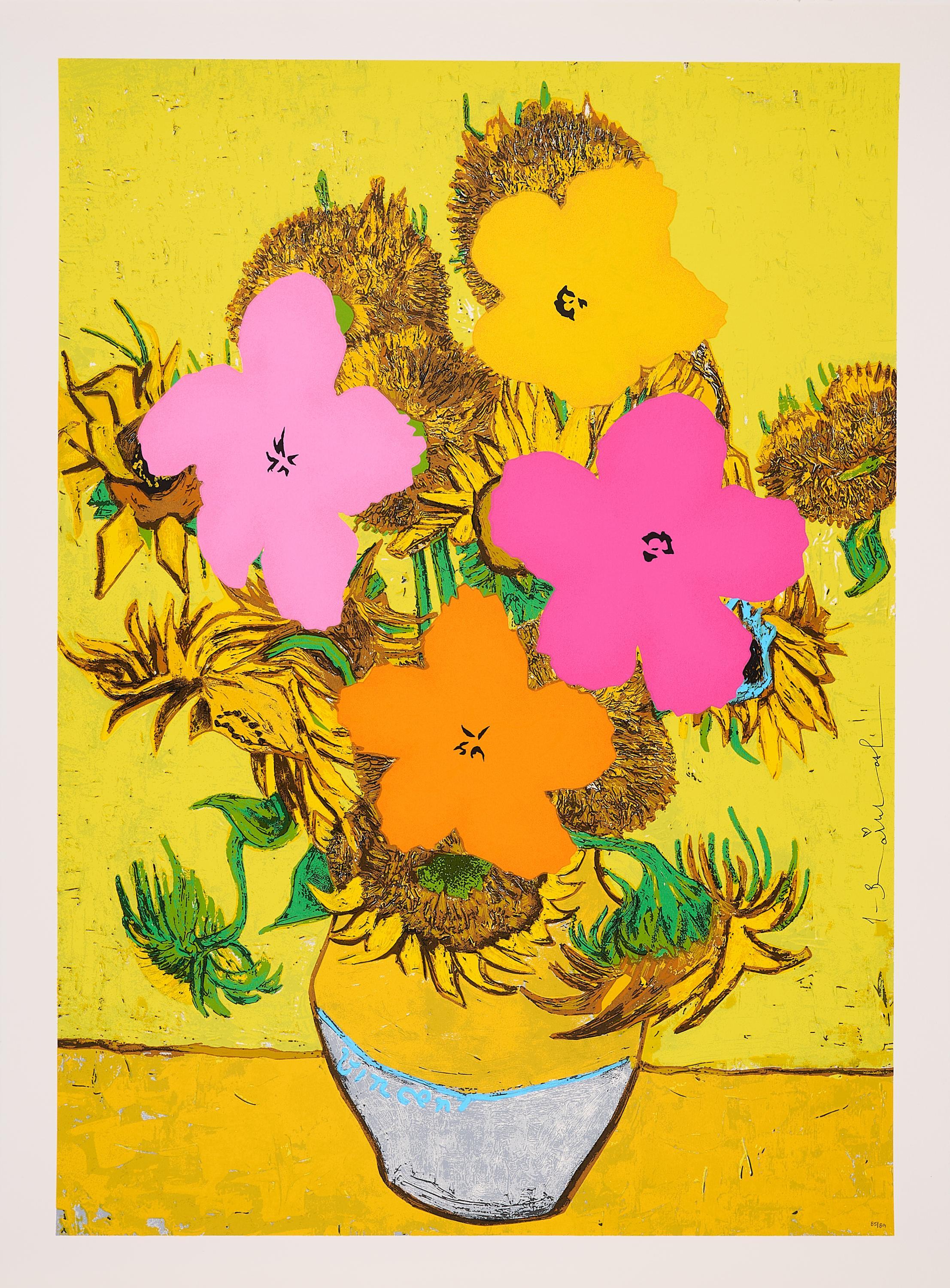 Mr. Brainwash - Flower And Sun.