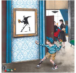 Mr. Brainwash - Life Imitates Art