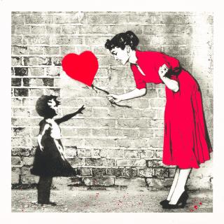 Mr. Brainwash - Love Catcher - Red