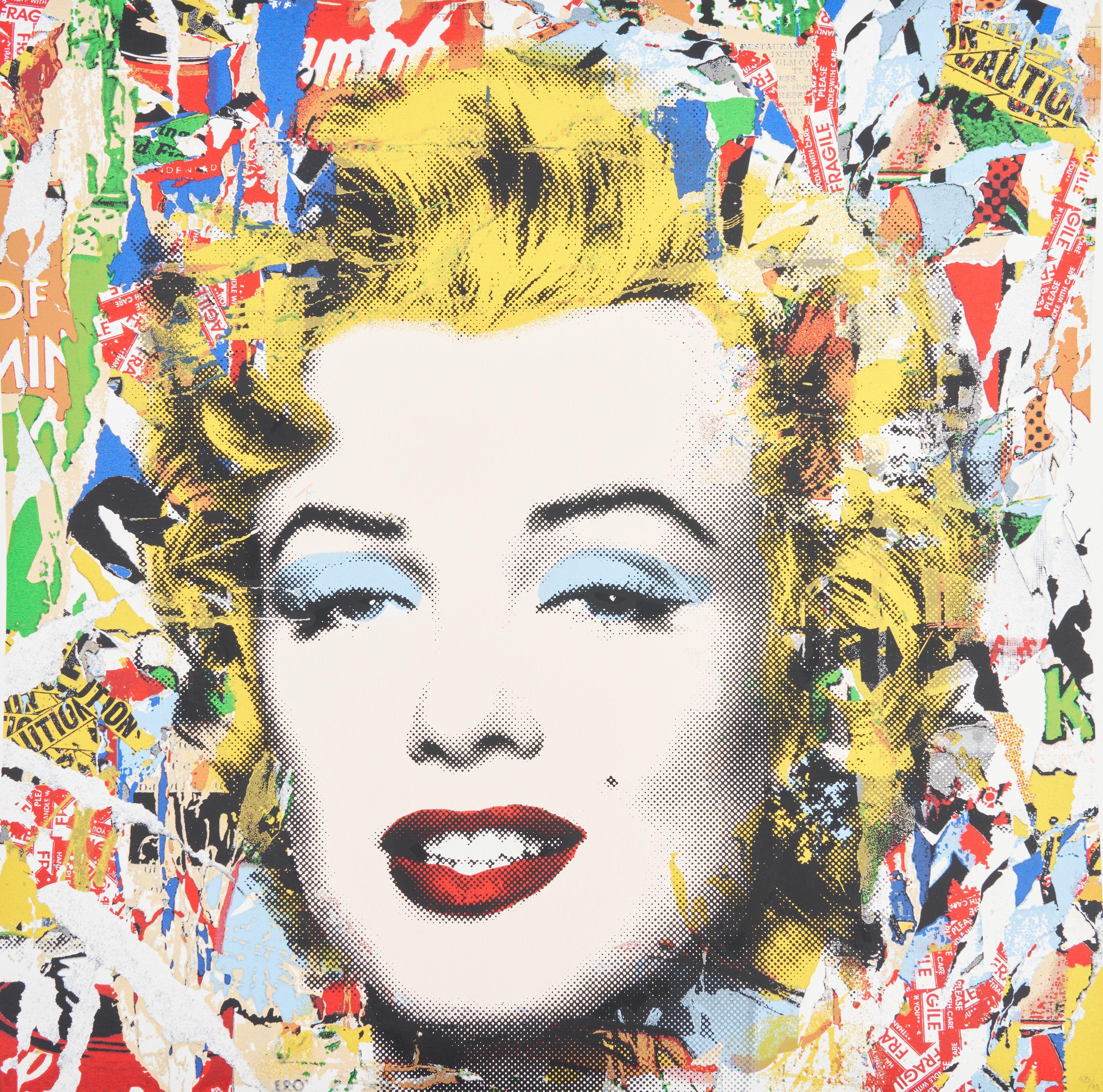 Mr. Brainwash - Monroe POPfolio – Collage