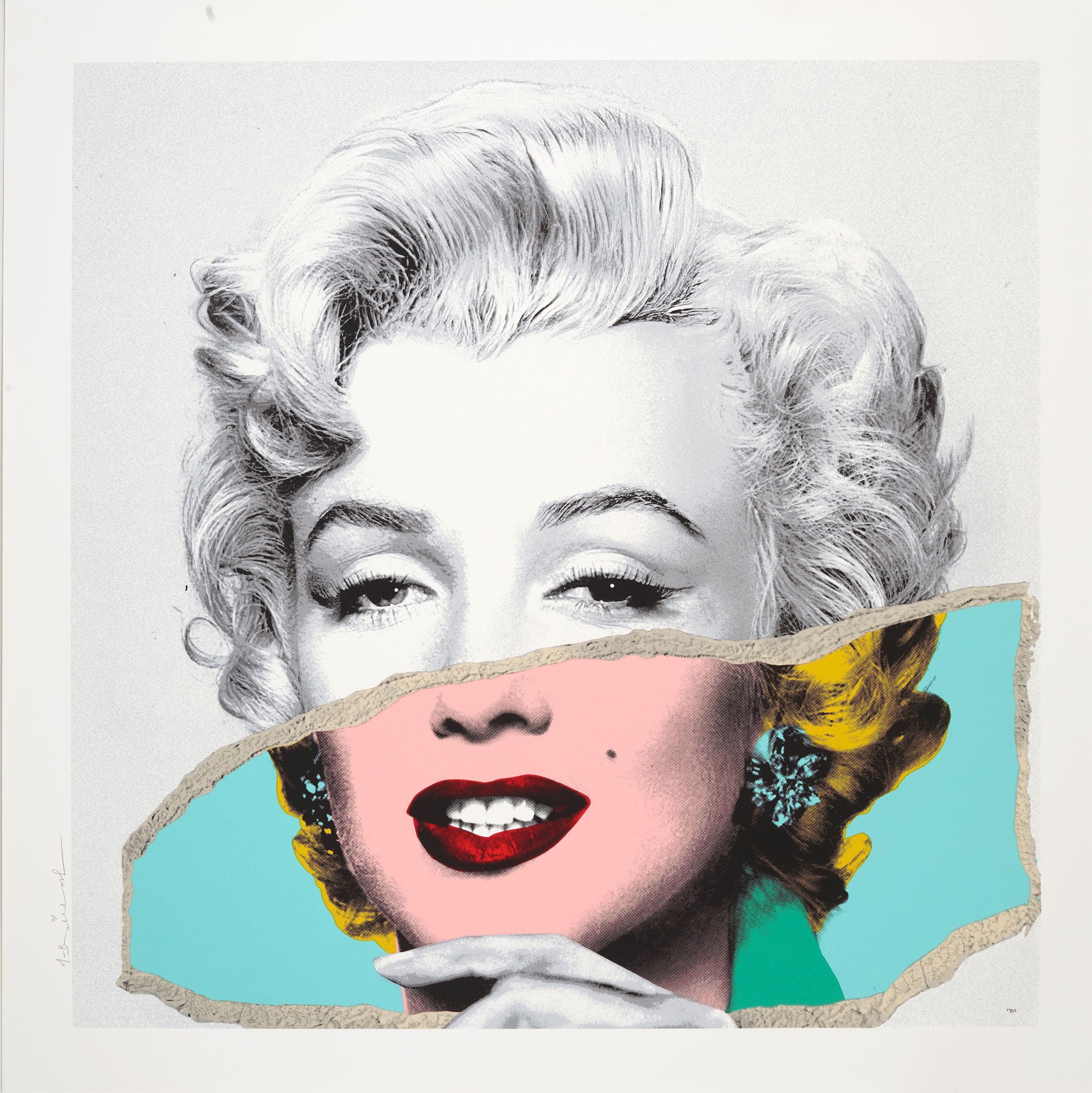 Mr. Brainwash - Monroe POPfolio - Photo Tear