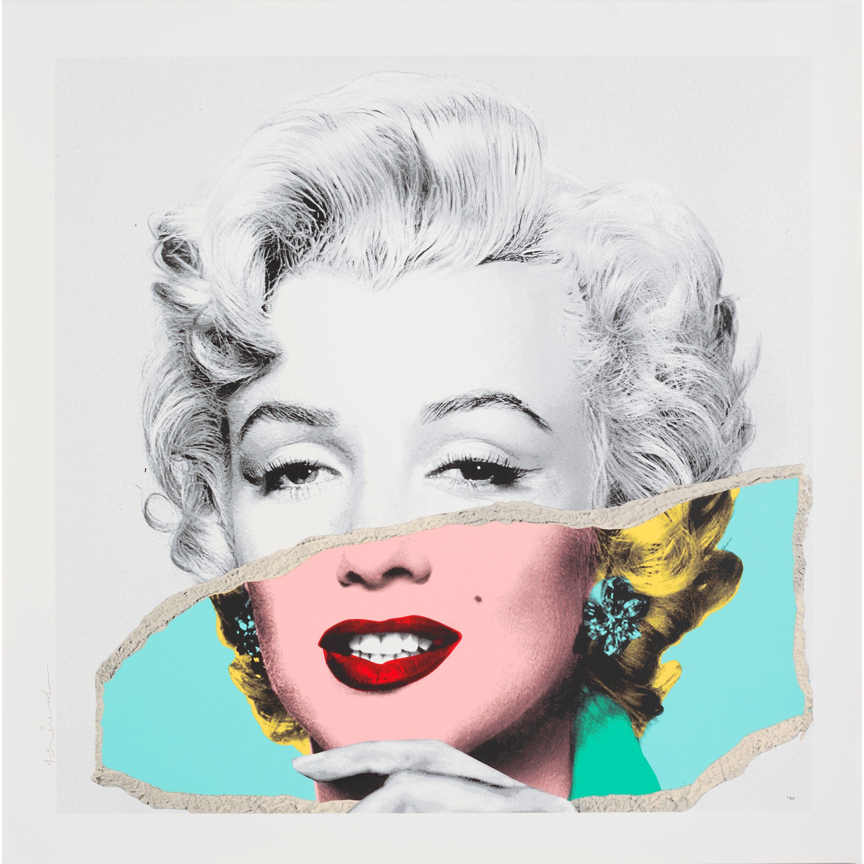 Mr. Brainwash - Monroe POPfolio - Photo Tear