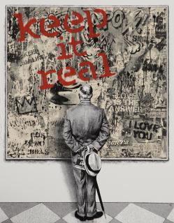 Mr. Brainwash - Street Connoisseur - Keep it Real