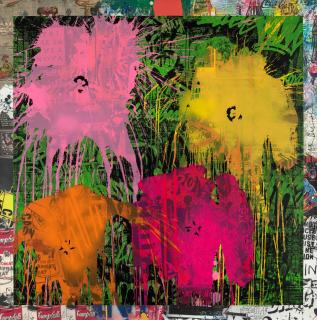 Mr. Brainwash - Untitled (Flowarh$)