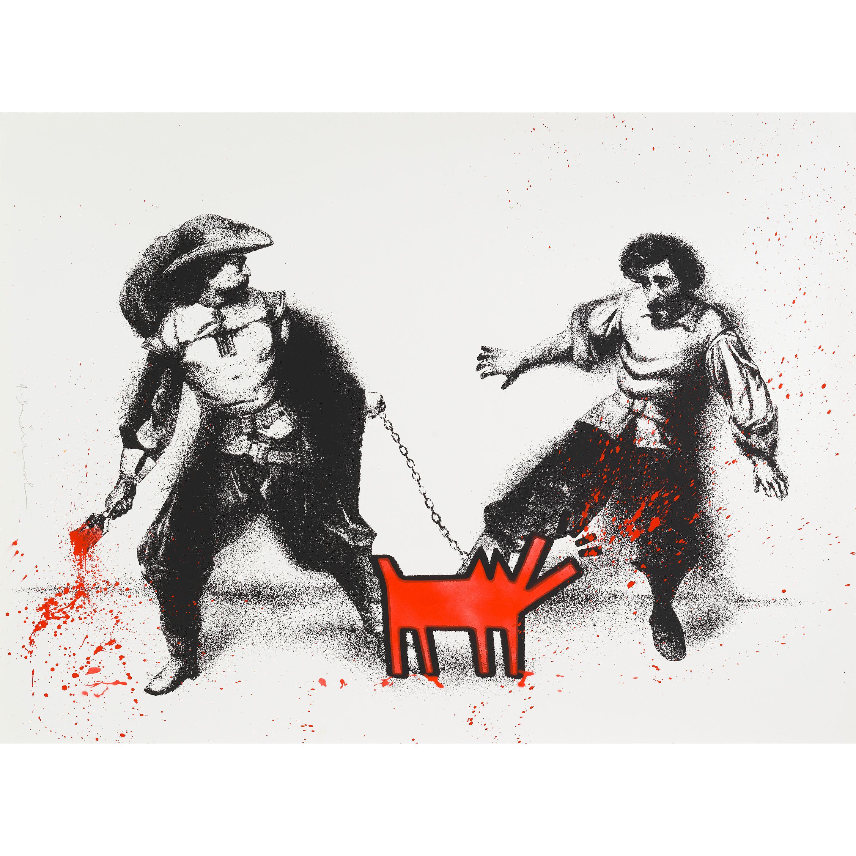 Mr. Brainwash - Watch Out! (Red)