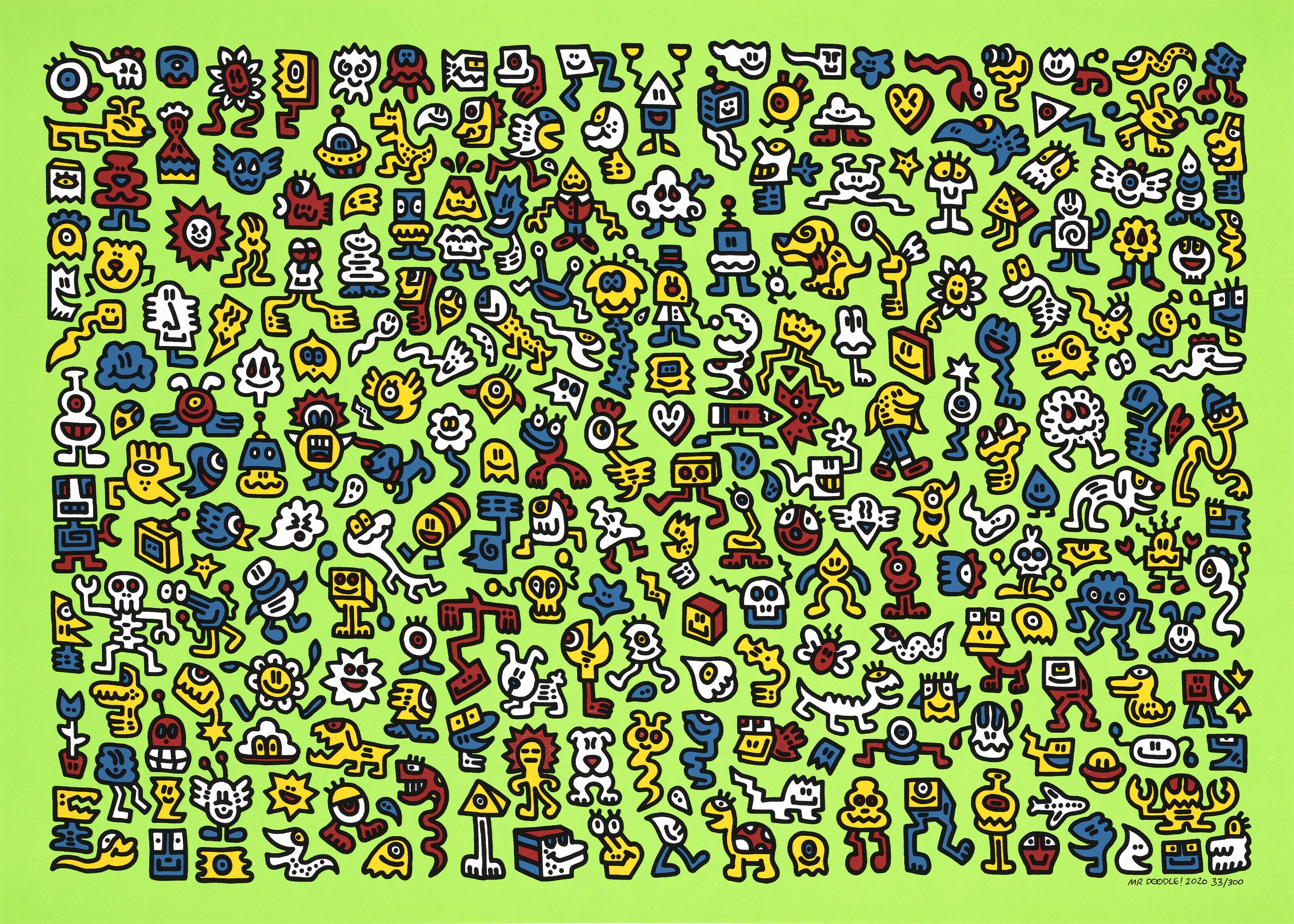 Mr Doodle - Alien Town