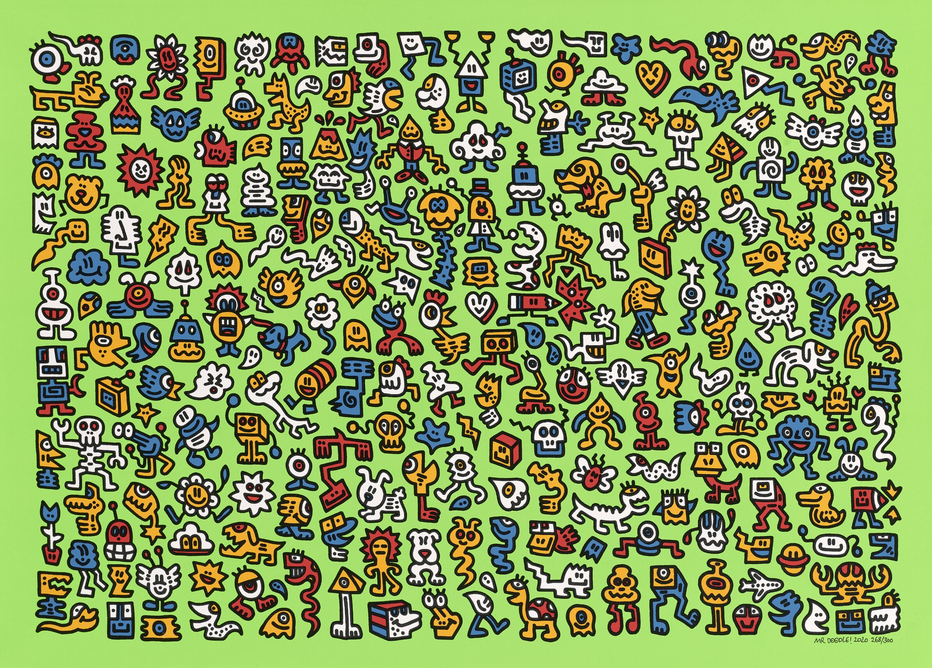 Mr Doodle - Alien Town