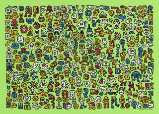 Mr Doodle - Alien Town