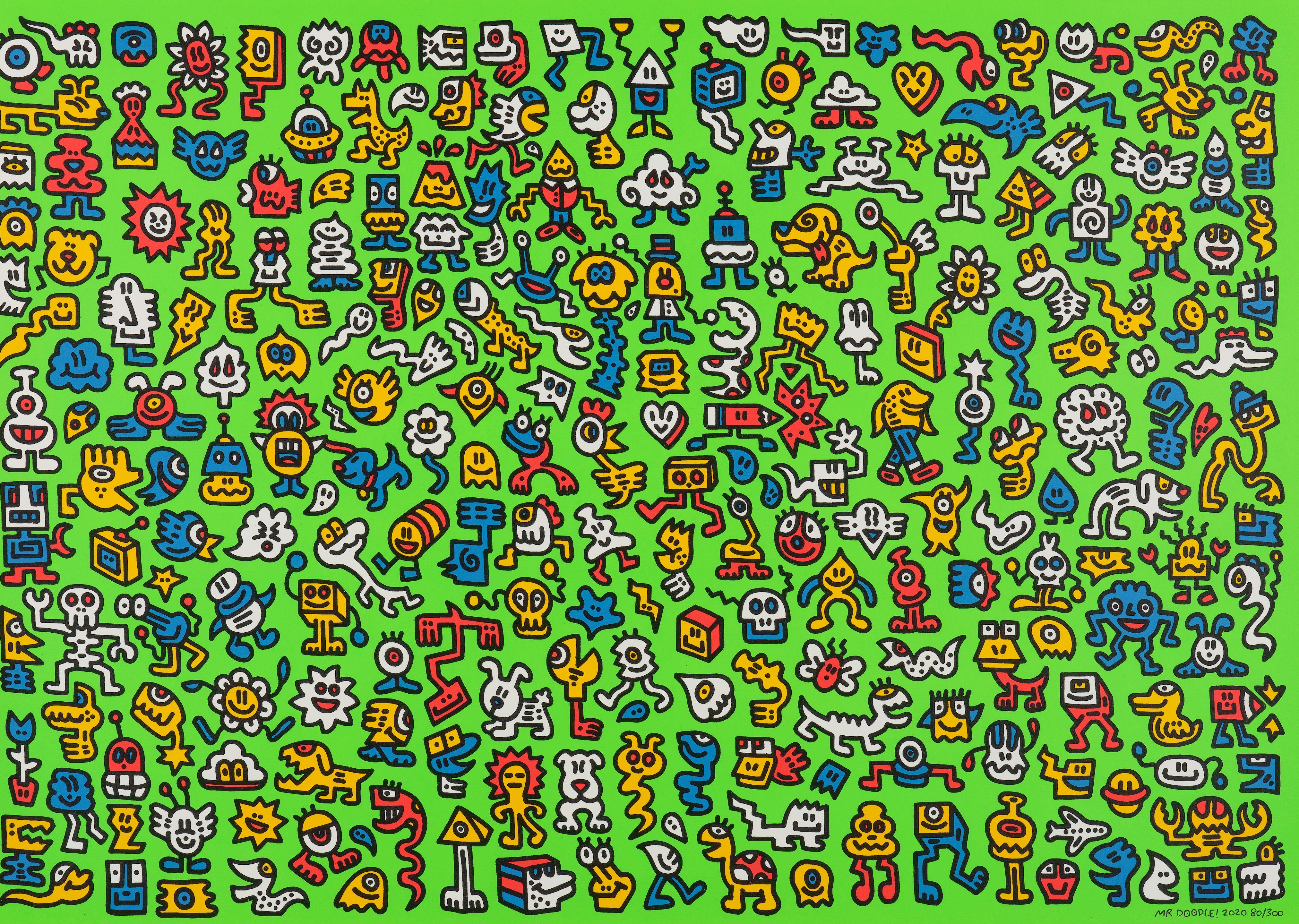 Mr Doodle - Alien Town