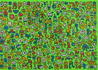 Mr Doodle - Alien Town