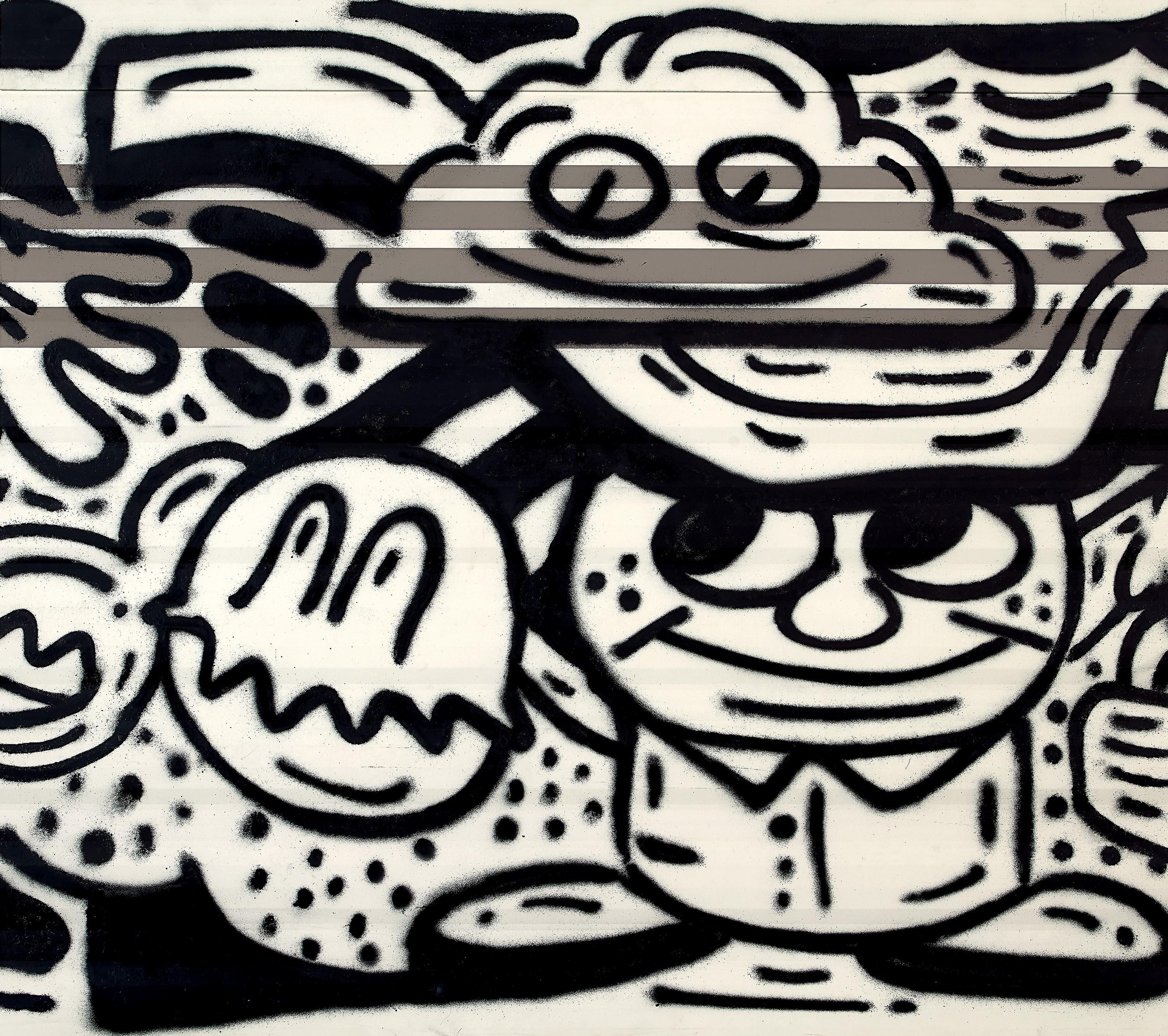 Mr Doodle - Caravan Chaos(Painted In 2015)