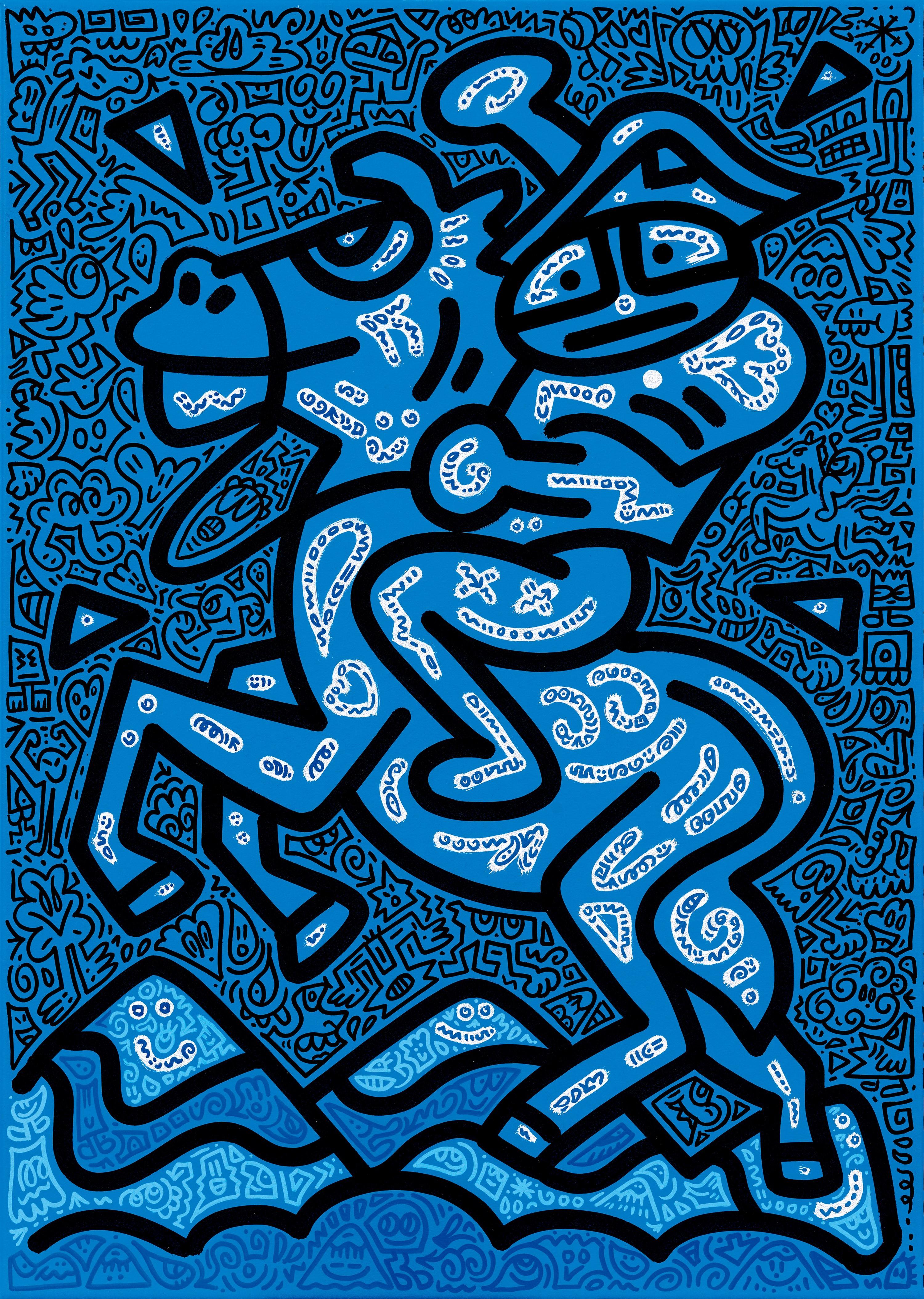 Mr Doodle - Doodling Across The Alps (Painted In 2019)