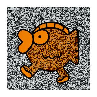 Mr Doodle - Orange Fish