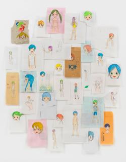 Mr. - Gonna be Late for School (Series of 32 Drawings)