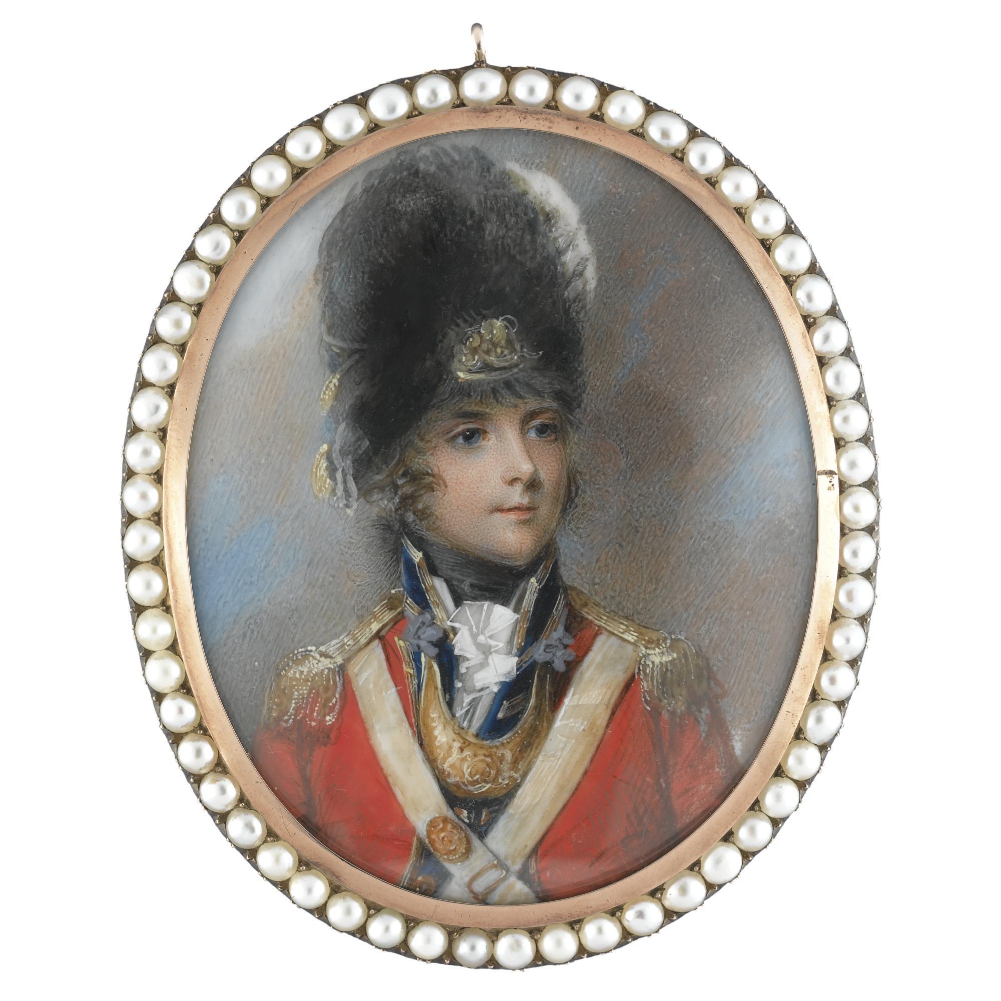 Mrs Anne Mee - Portrait Of Captain And Lieutenant-Colonel Thomas Grosvenor (1764-1851)