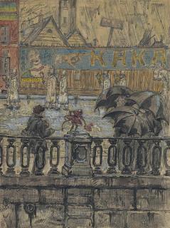 Mstislav Dobuzhinsky - City Types (City Grimaces)