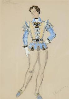Mstislav Valer\'Ianovich Dobuzhinsky - Imperial Ballet Costume
