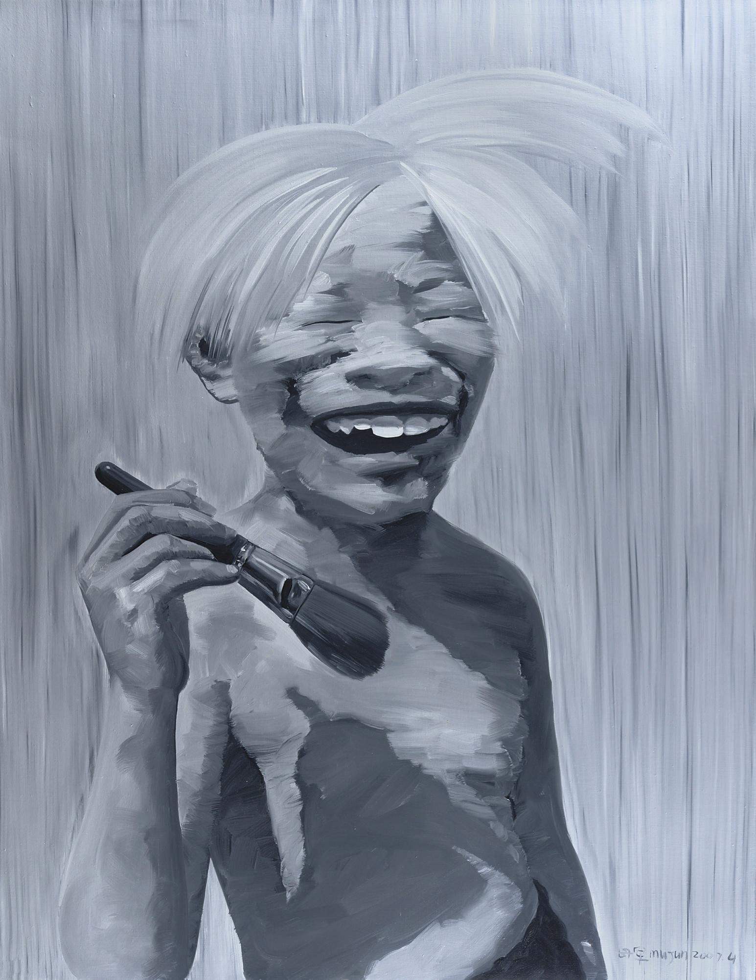 Mu Jun - Self-portrait as Andy Warhol