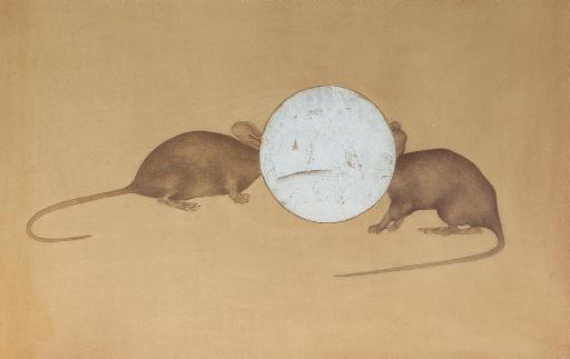 Muhammad Zeeshan - Untitled (Rats)