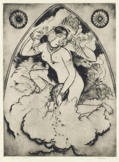 Mukul Dey - Siva Parvati In Cloud-Land