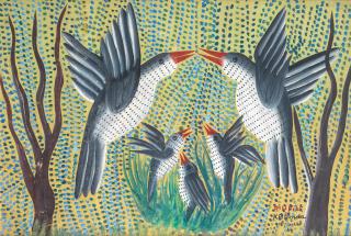 Mulongoy Pili Pili - Two birds and their chicks