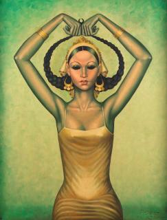 Munir Fahim - Nubian Girl