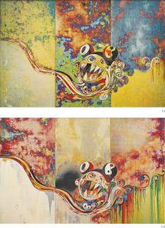 Murakami Takashi - I. 727-727/ Ii. 727-272 (Two Works)