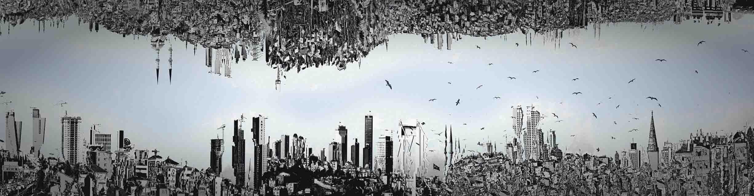 Murat Germen - Muta-morphosis  Istanbul collage