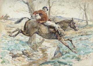 Murray Mcneel Caird Urquhart, R.B.A. - Over the brook