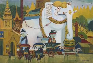 Myat Kyawt - Planet Corner/Entrance Of Moenyin Pagoda