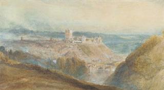 Myler Birket Foster - Richmond Castle, Yorkshire