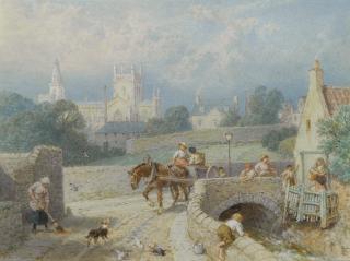 Myles Birket Foster, R.W.S. - Dunfermline Abbey