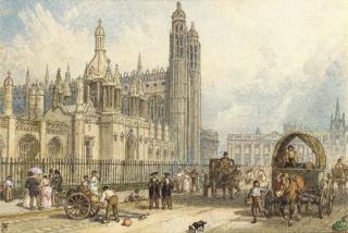 Myles Birket Foster, R.W.S. - King\'s College, Cambridge