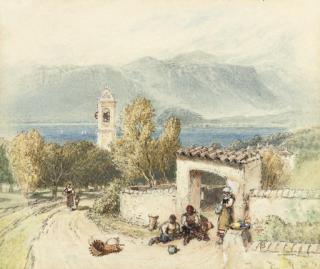 Myles Birket Foster, R.W.S. - Lake Como