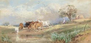Myles Birket Foster, R.W.S. - The Ford