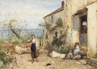 Myles Birket Foster, RWS - Clovelly