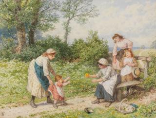 Myles Birket Foster, RWS - First steps