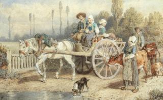Myles Birket Foster, RWS - Going To Market
