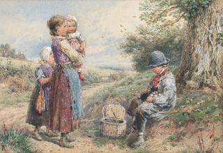 Myles Birket Foster, RWS - The new pet