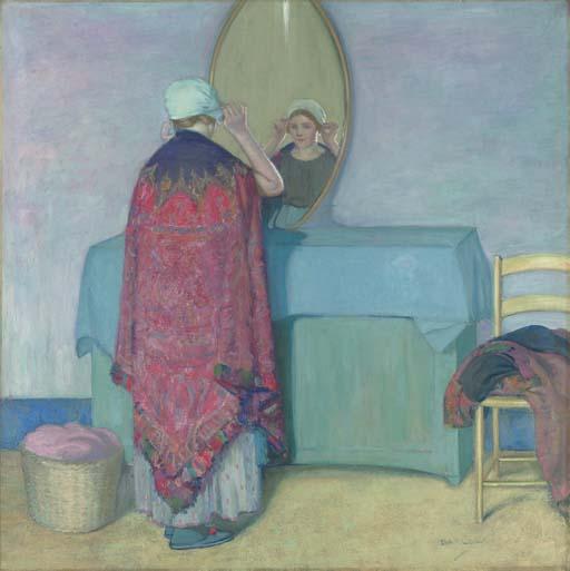 Myron G. Barlow - Adjusting the Hat