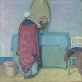 Myron G. Barlow - Adjusting the Hat