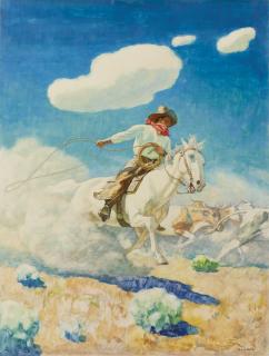 N. C. Wyeth - The Cowboy\'S Life
