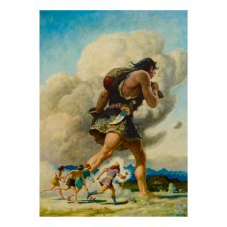 N. C. Wyeth - The Three Friends