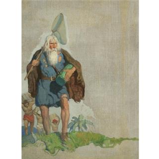 N.C. Wyeth - Tropical Island