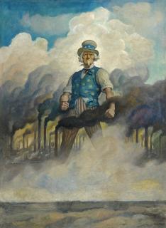 N. C. Wyeth - We\'Re On Our Way